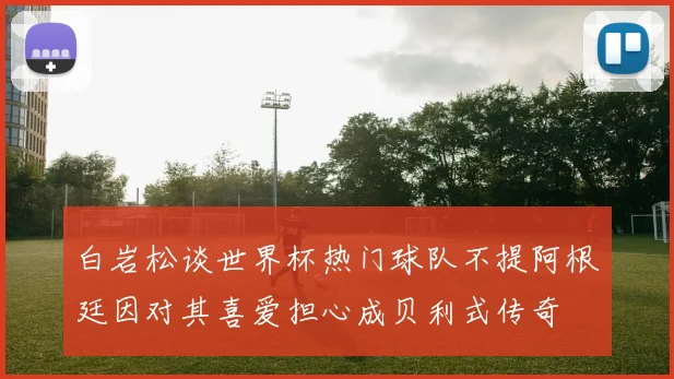 白岩松谈世界杯热门球队不提阿根廷因对其喜爱担心成贝利式传奇